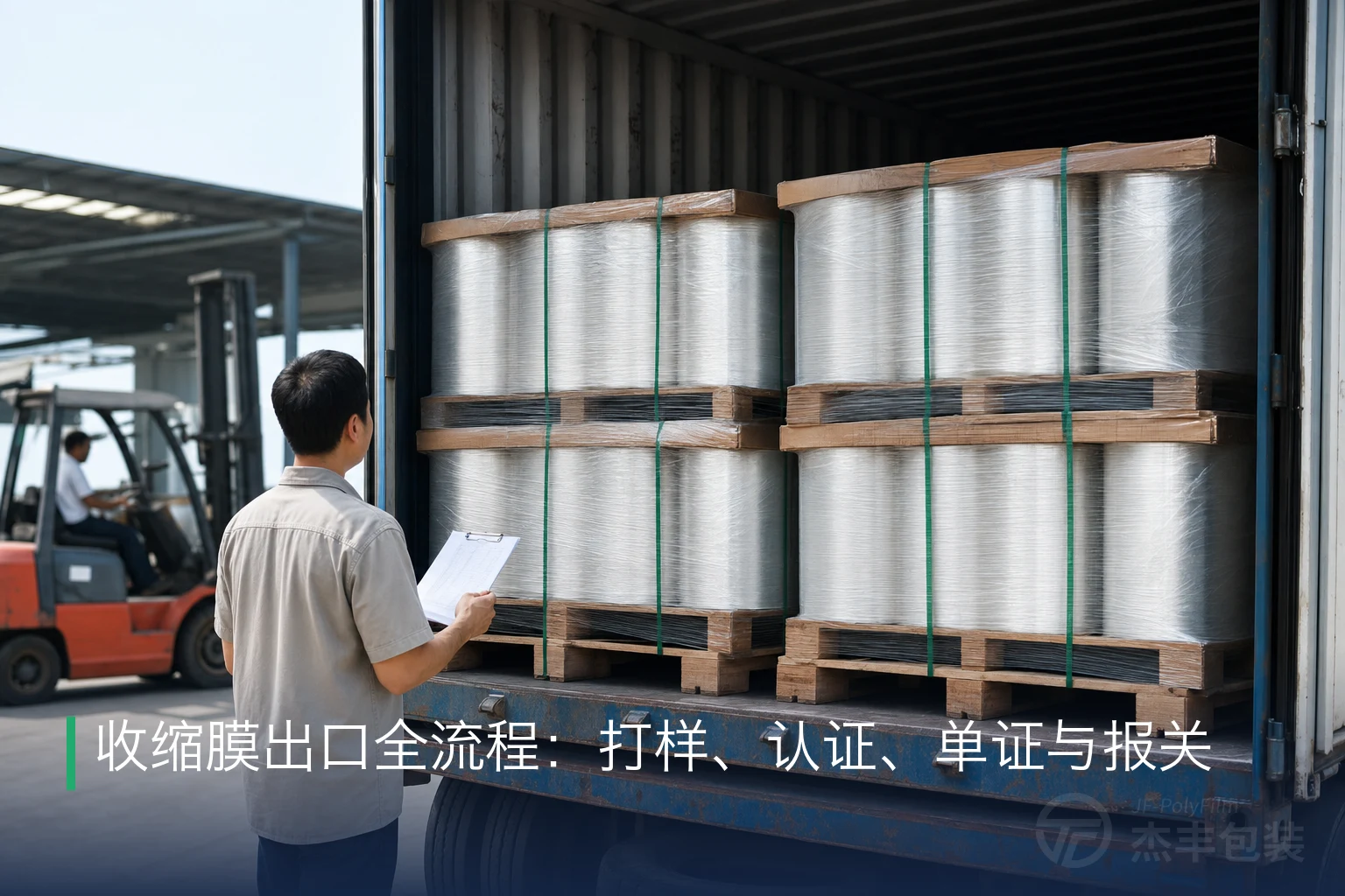 收缩膜出口全流程：打样、认证、单证与报关